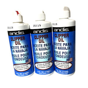 Andis Clipper Oil CL-12108 Lot of Three 4 oz Bottles NEW!